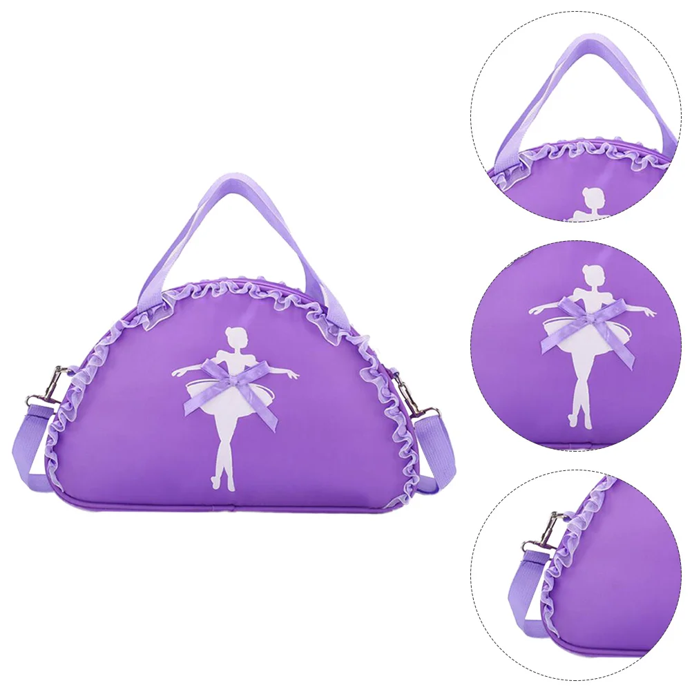 

Kids Dance Bag Adorable Ballet Lovely Oxford Cloth Versatile Handbag Girls Duffle