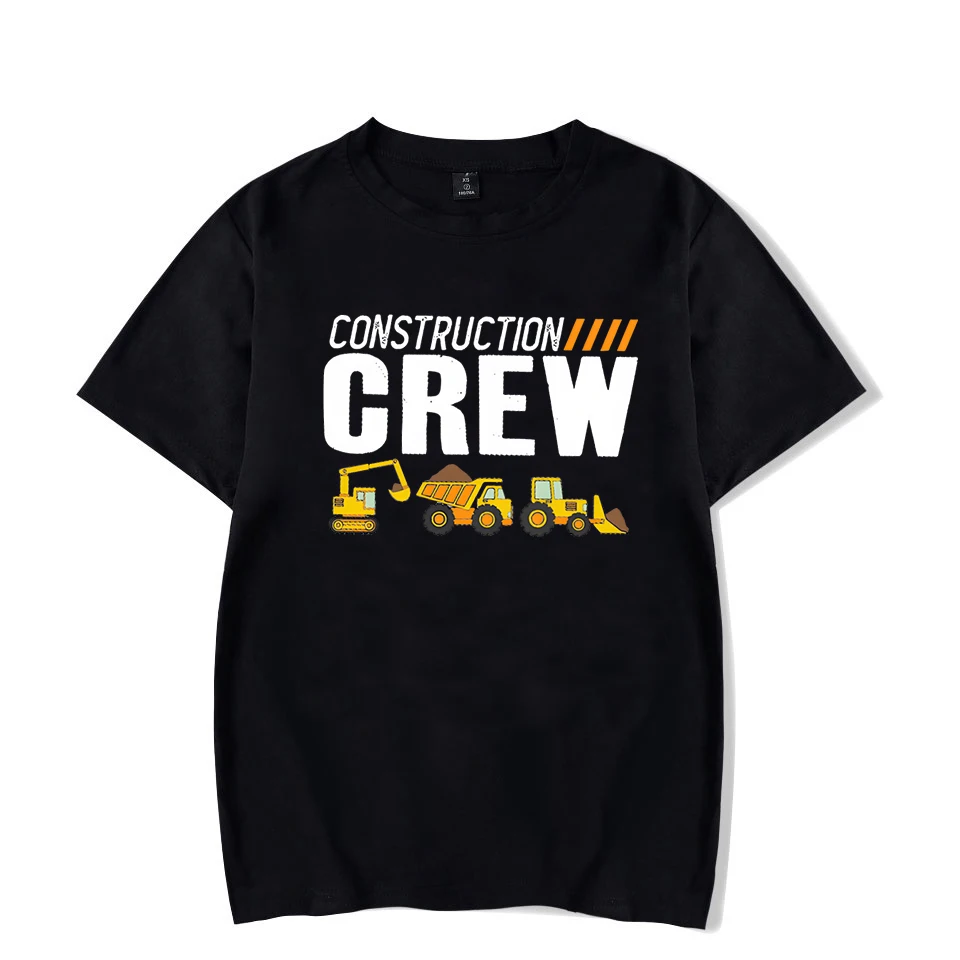 thumbnail image 4 of Camisetas familiares a juego con excavadoras para cumpleaños Camiseta divertida con el equipo de construcción "Two and Diggin It" Traje a juego para cumpleaños con camión volquete, 4 of 5