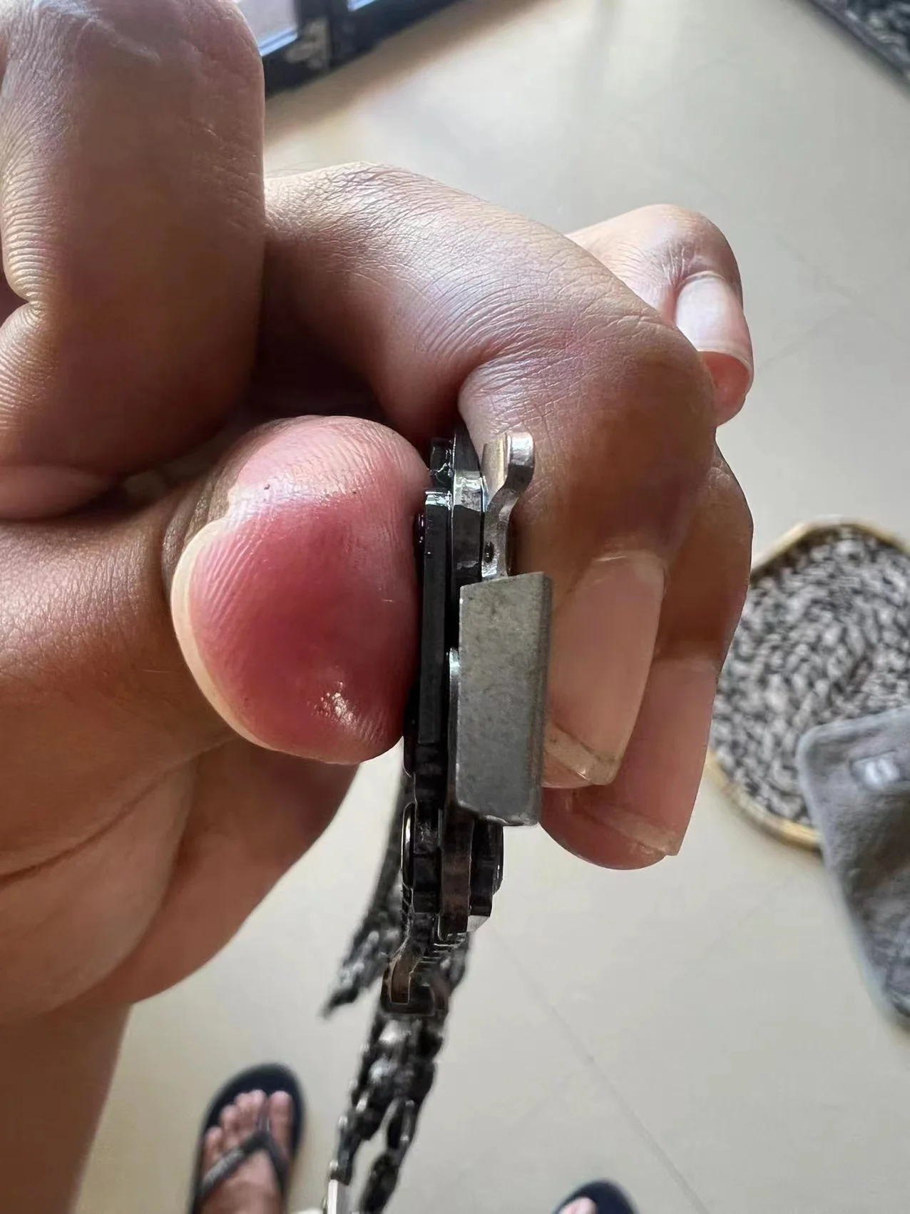 AFFILACATENE PROFESSIONALE MANUALE AFFILA CATENA MOTOSEGA AFFILATRICE - Foto 4