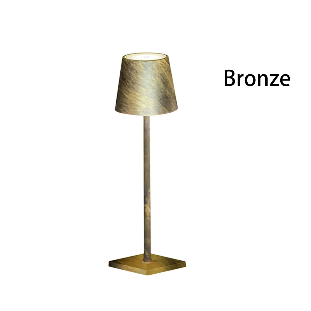 Wireless Touch LED Table Lamp - 3-Level Dimming for Bedroom Dining Room Bar and Desk