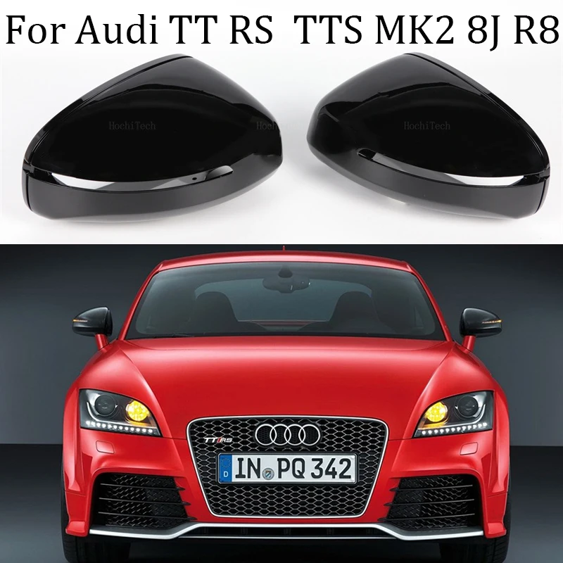 In Fibra Di Carbonio Auto Porta Retrovisore Ala Specchietto Laterale Copertura Copertura Shell Case Per Audi Tt Tts Tt Rs 8J Mk2 07-14, R8 42 07-15 So