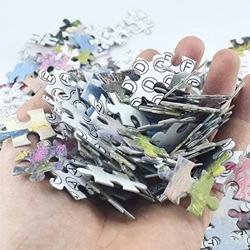 Adult 300/500/1000 Pieces Jigsaw Puzzle Beautiful Love Hole Landscape Puzzle Stress Reducing Toys Birthday Gifts Game Nights jigsaw puzzles wooden jigsaw puzzles educational puzzles