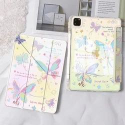Premium Magnetic Case - iPad 11th A16 (Gradient Butterfly)