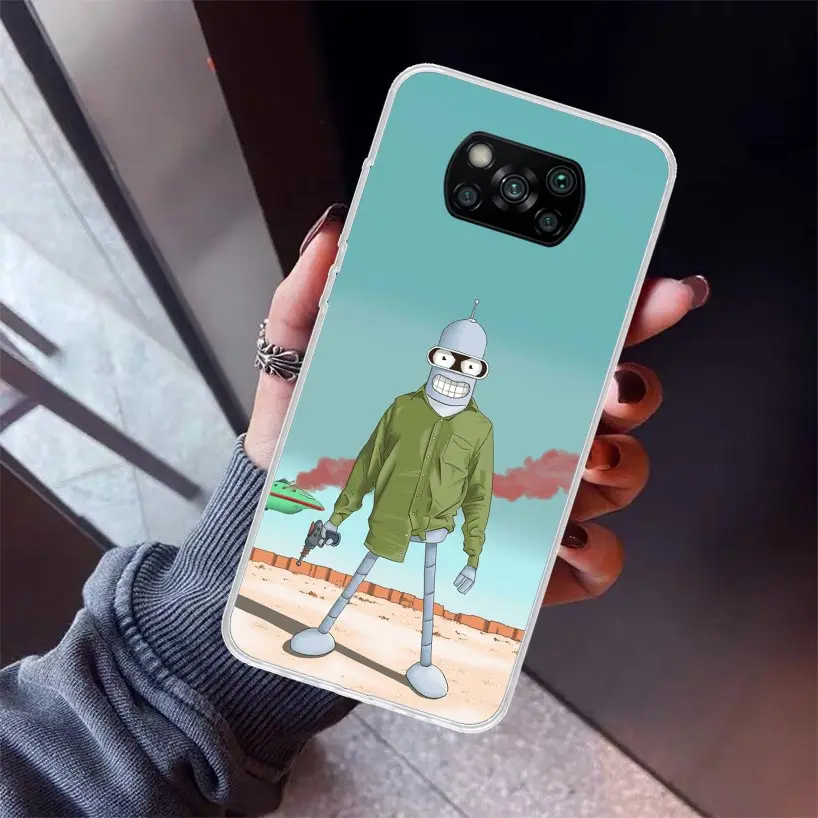 Cartoon Futurama-Themed Phone Case - Colorful & Durable Design