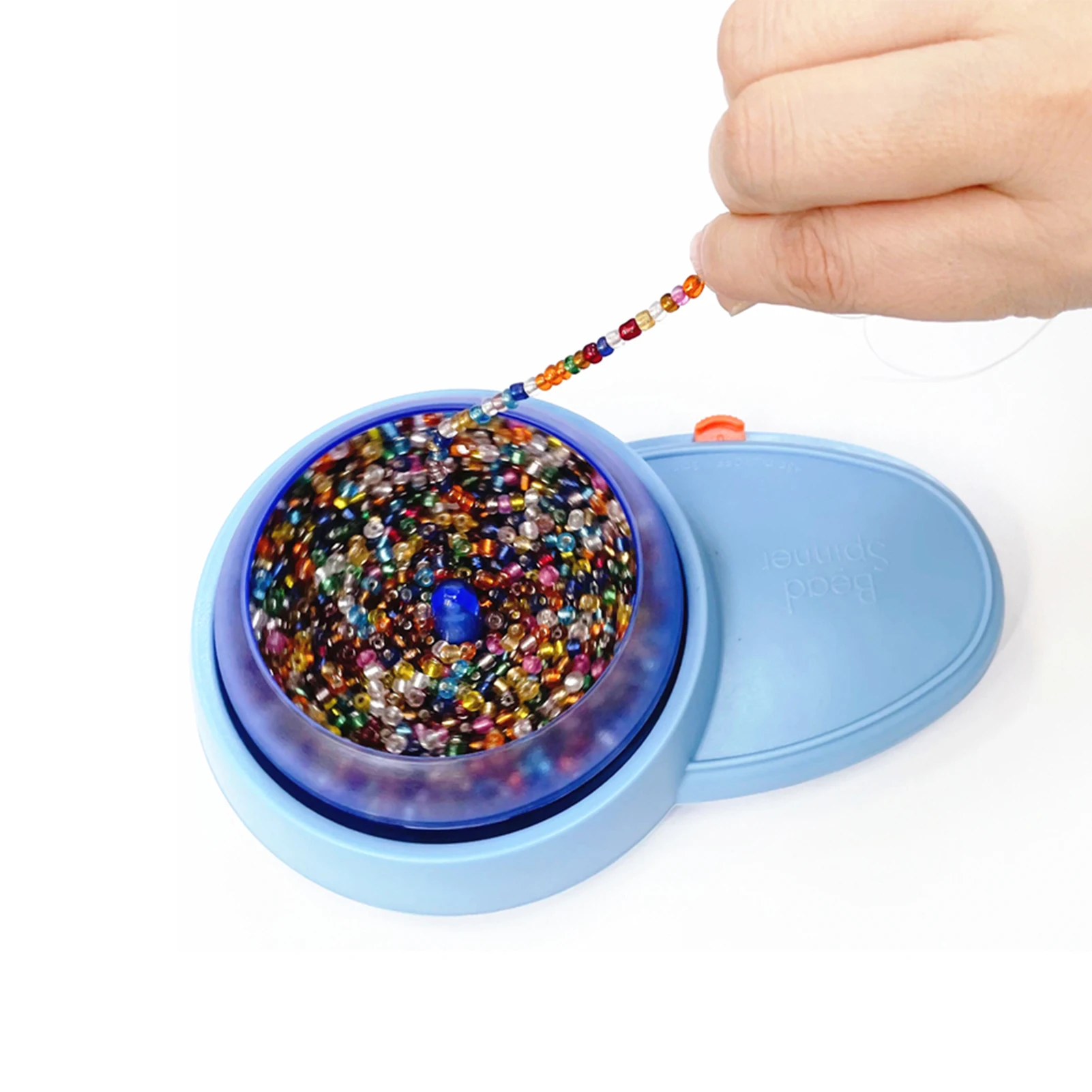 ElectricBeadThreadingMachineBeadsSpinHolderKitSpinnerBeading