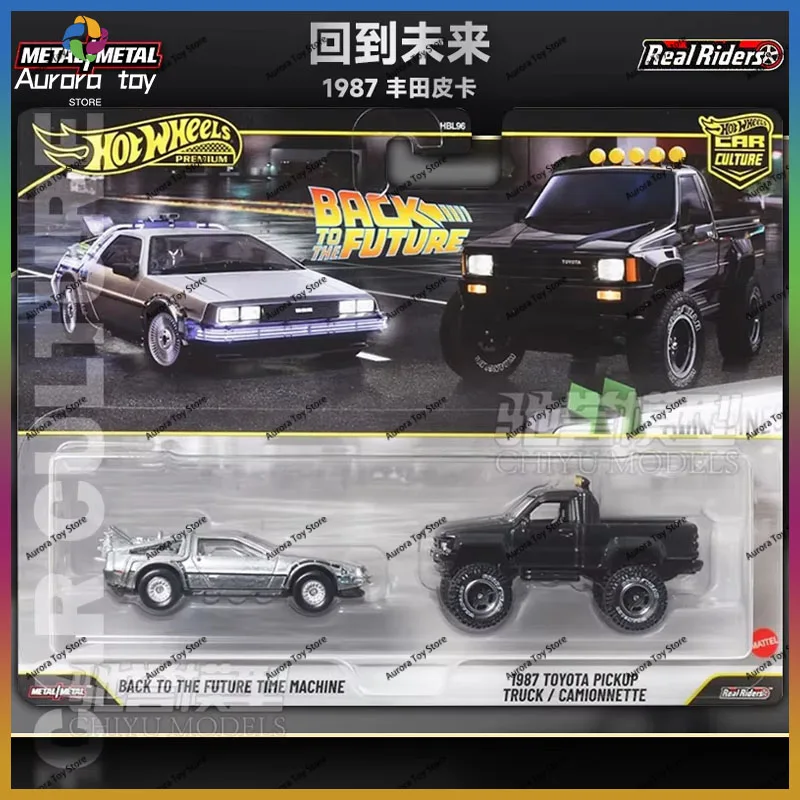New Hot Wheels 1:64 HBL96 Car Culture Series Cars Model Two-car Suit Alloy Car Model Toyota Custom Collect Toy Birthday Gifts
