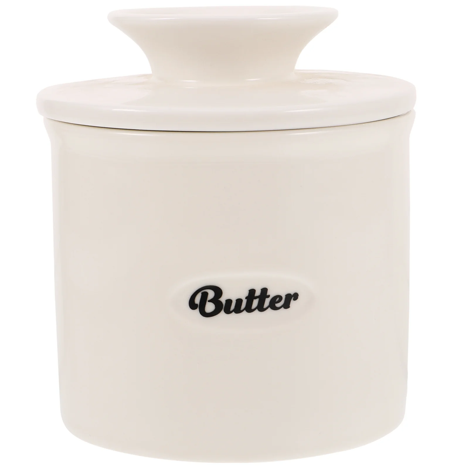 

Cheese Storage Jar Ceramic Butter Organizer Ceramic Butter Crock Dessert Container