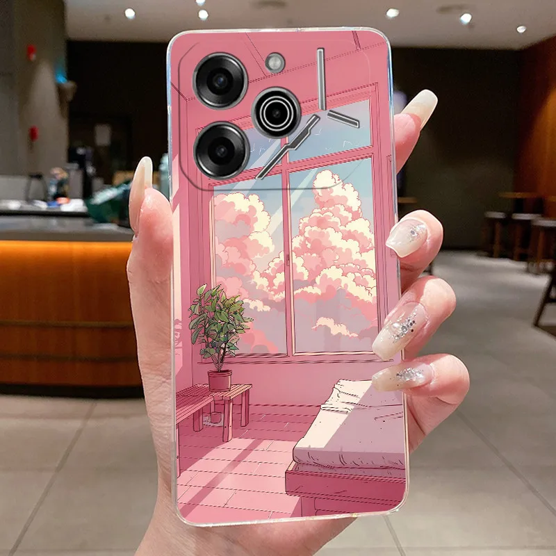 Luxury Dragon Clear Soft Ultra-Thin Slim Phone Case - Cute & Cool Design