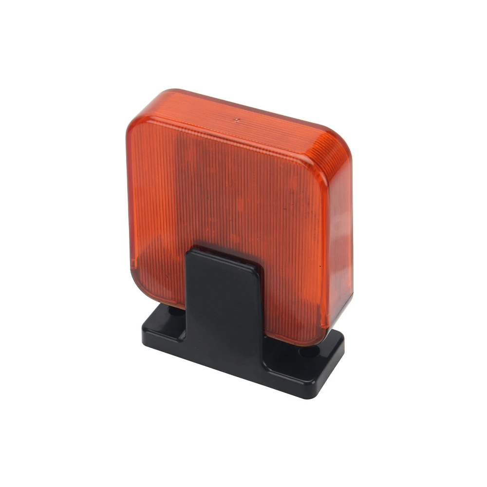 AC/DC 12-265V LED Light Flash Alarm Lamp For Swing Sliding Gate Opener/Barrier Gate emergency warning lamp warning light security flashing light warning beacon light