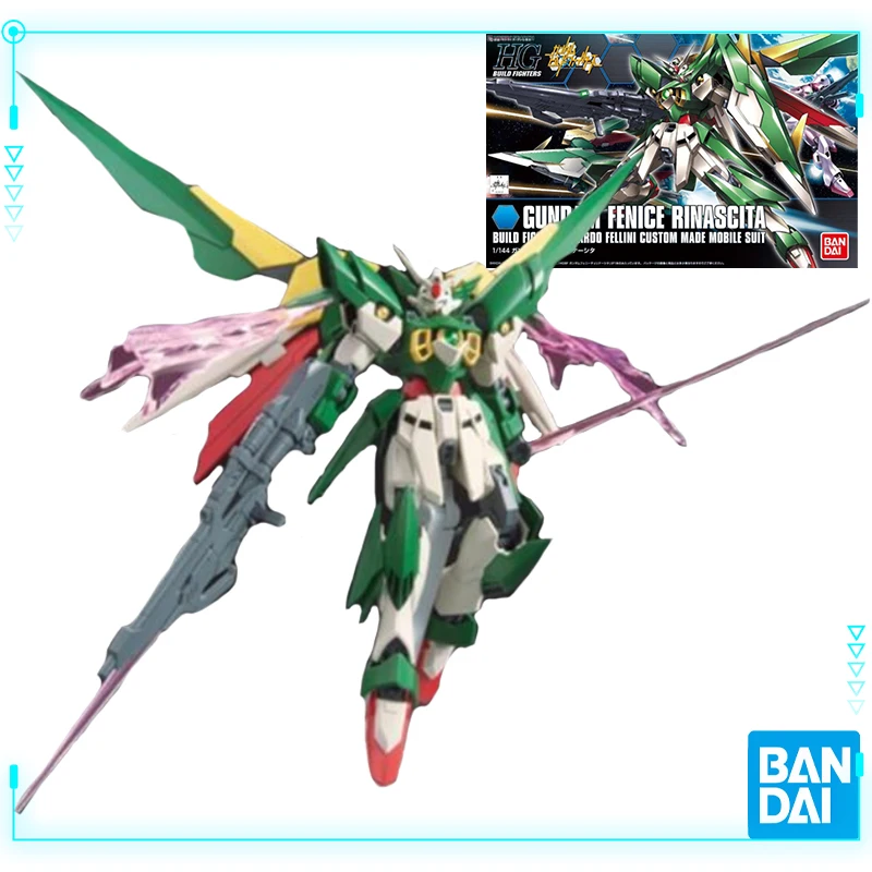 

Bandai Original HG 1/144 GUNDAM XXXG-01Wfr Wing Gundam Fenice Rinascita Anime Mobile Suit Gundam Action Figure Collectible Model