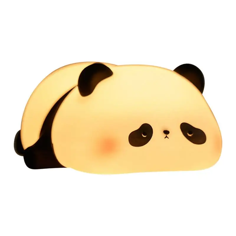 

Panda Night Light Nursery Light For Toddler Silicone Night Lights For Kids Cute Dimmable With Touch Sensor Cute Lamp Gifts