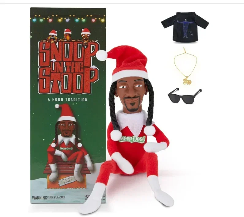 New Snoop Dogg Snoop on a Stoop Christmas Elf Doll 12inch New Snoop Dogg Snoop on a Stoop Christmas Elf Doll 12inch