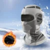 Winter Motorcycle Hood Man Women Neck Warmer Thermal Balaclava Snow Ski Mask Cycling Full Face Mask Bicycle Ski Helmet Covers 3