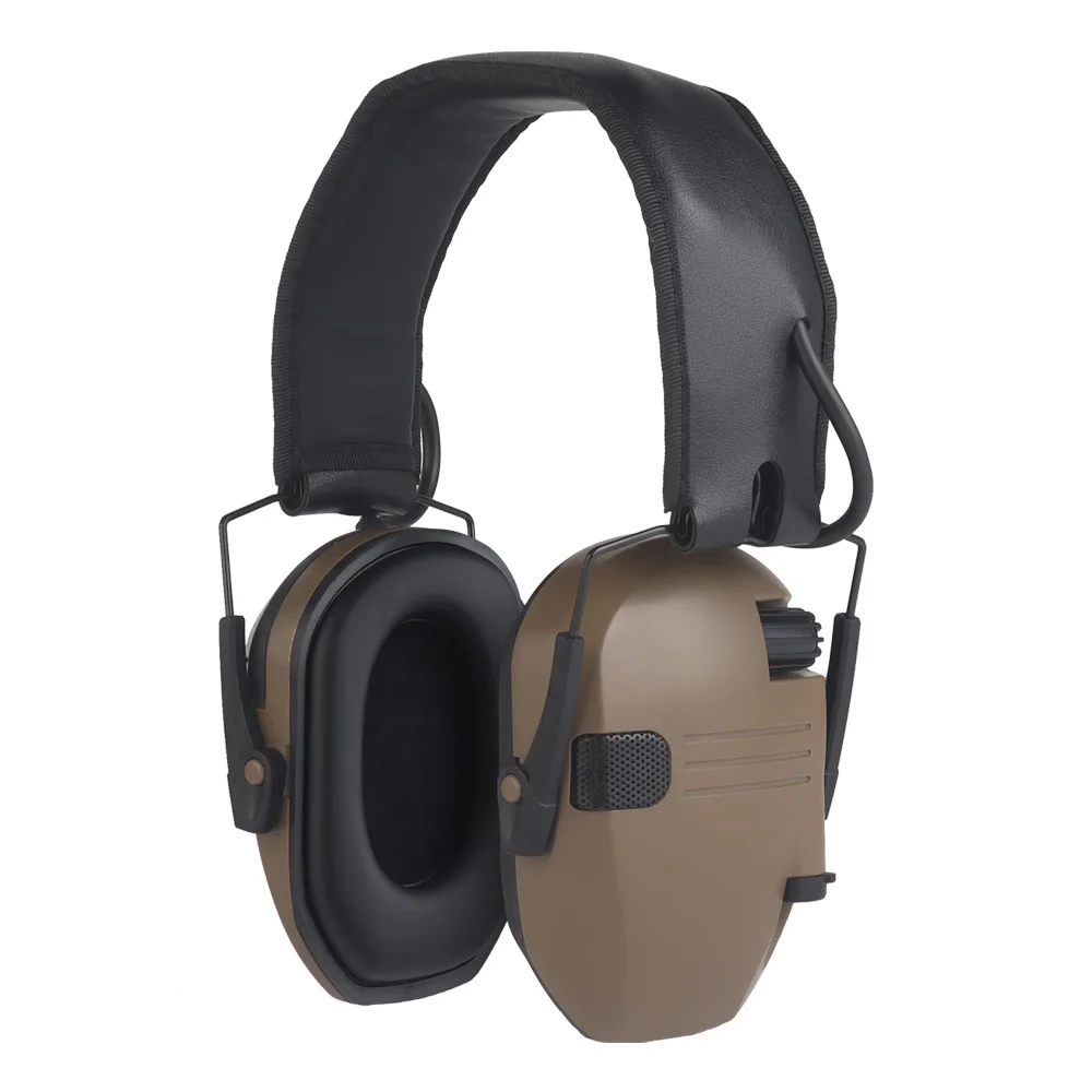 Tactical Multiple Color CS Shooting Training Headset with Noise Reduction Knob Adjustment Hearing Headset Hunting Accessories