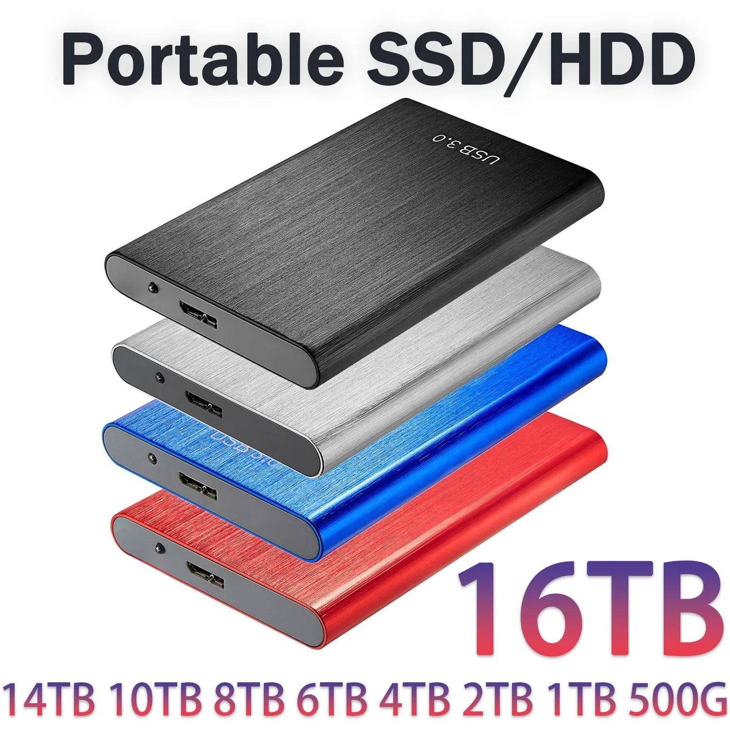 ExternalHardDrive25PortableHardDriveHDExterno160G1TB2TB