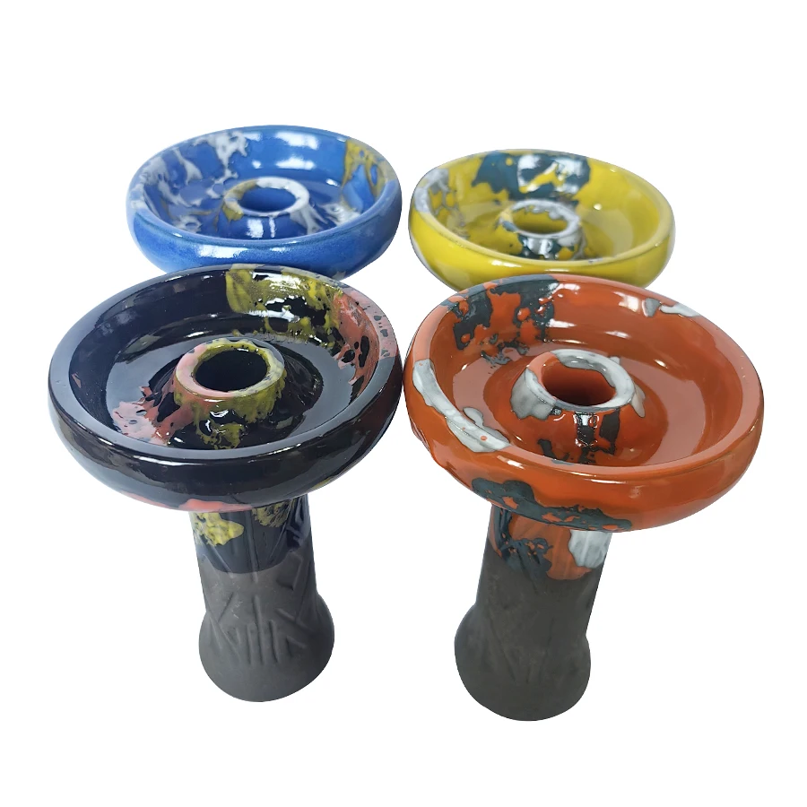 Ceramic Hookah Bowls For Charcoal Tobacco Shisha Hookah Head Chicha Smoking Accessories hookah accessories