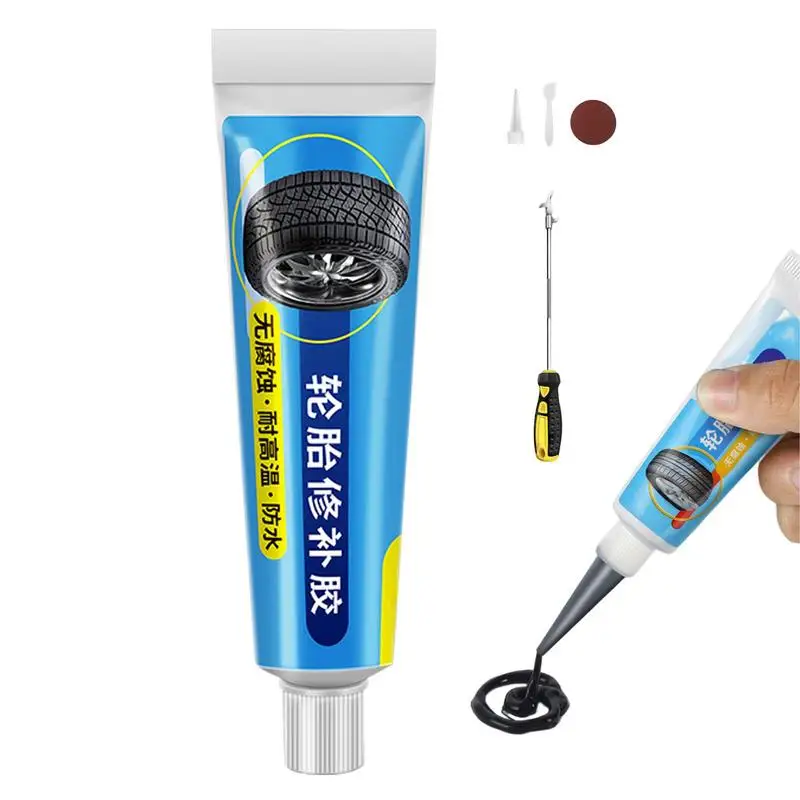

Tire Repair Glue Powerful Rubber Tire Repair Glue Water Proof Quick Dry Adhesive Sealant For Cars Motorcycles Shoes Pipes Etc