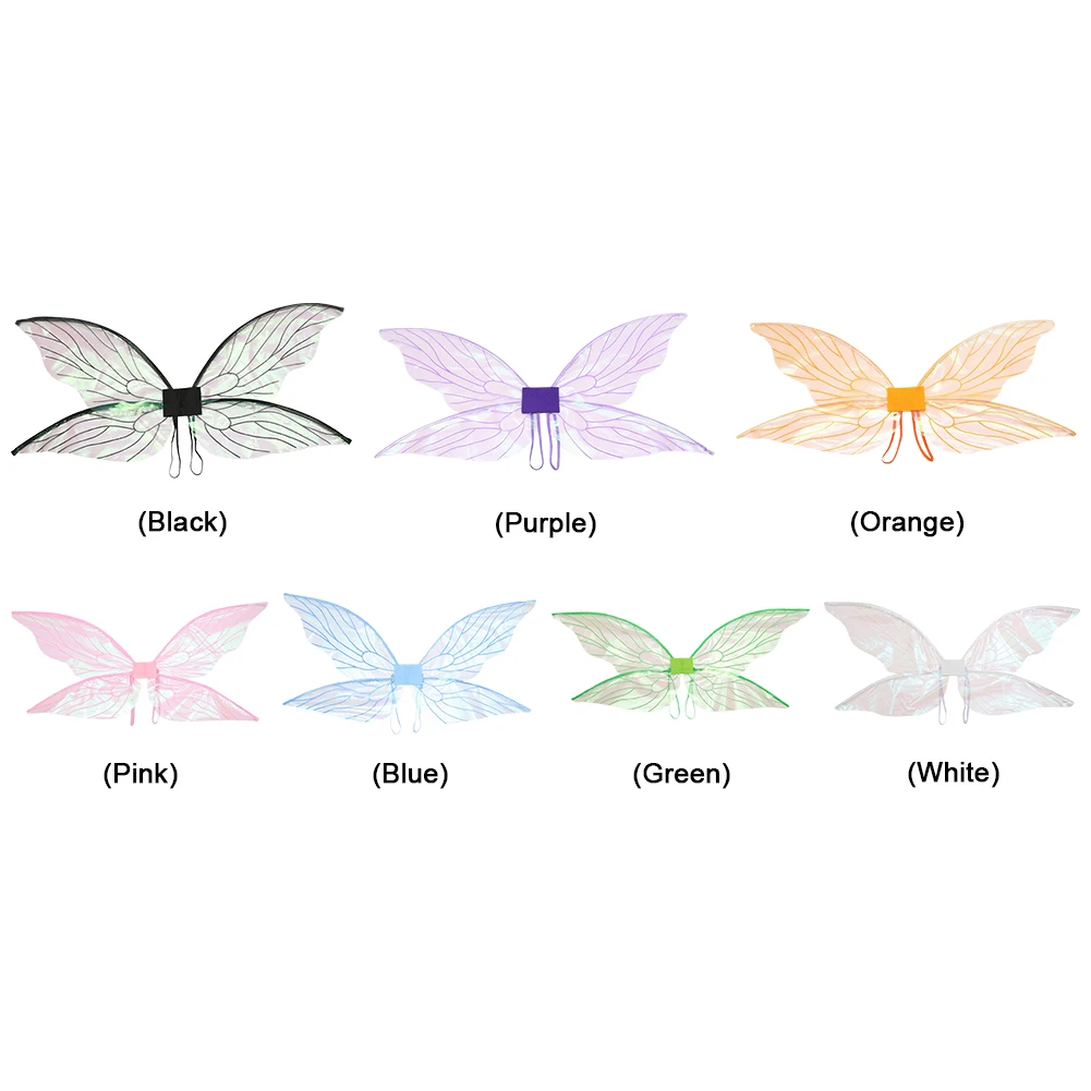 Dress UP Elf Cosplay Wing for Adults Women Girls Fairy Wings Fairy Wings Costume Halloween Fairy Costumes