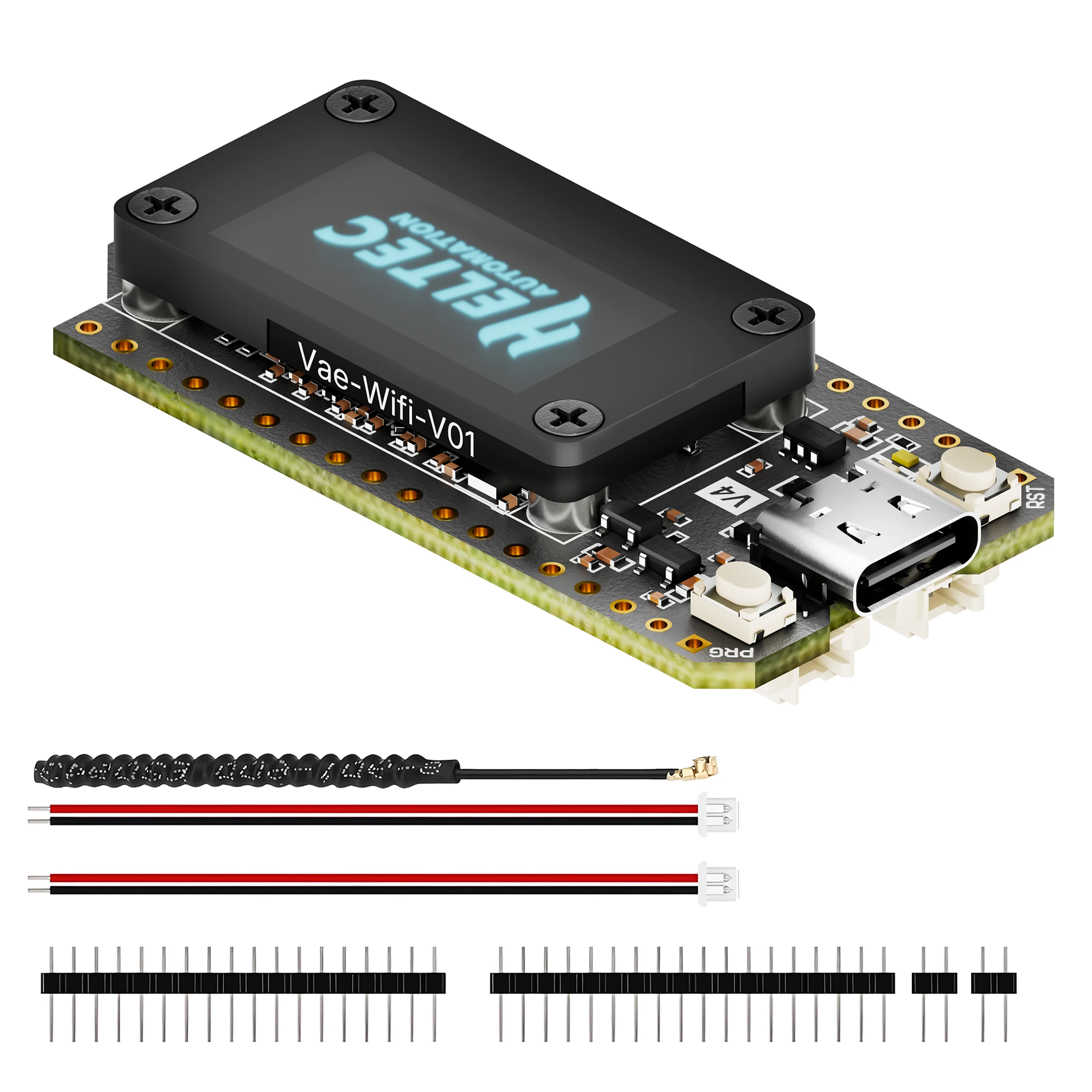 ตัวเลือกสินค้า บอร์ดพัฒนา Heltec Meshtastic WiFi LoRa 32 V4 พร้อม GPS OLED พลังงานแสงอาทิตย์