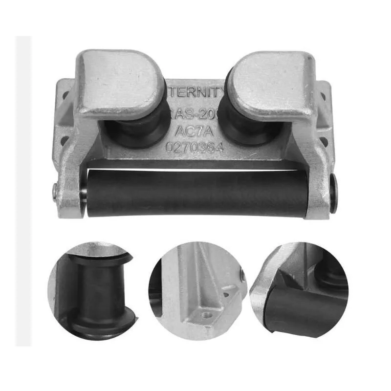 Boat Aluminum Antirust Bow Fairlead Wheel Cleat Bollard Roller Chock Wheel Heavy Duty for Marines