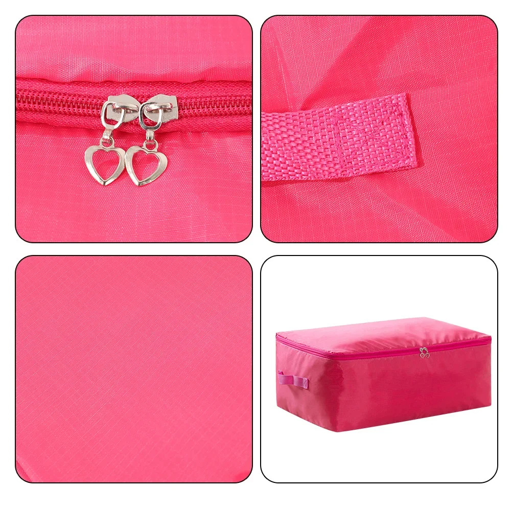 Large Zipper Clothes Organizer Bag - Perfect for Bedding Storage 4