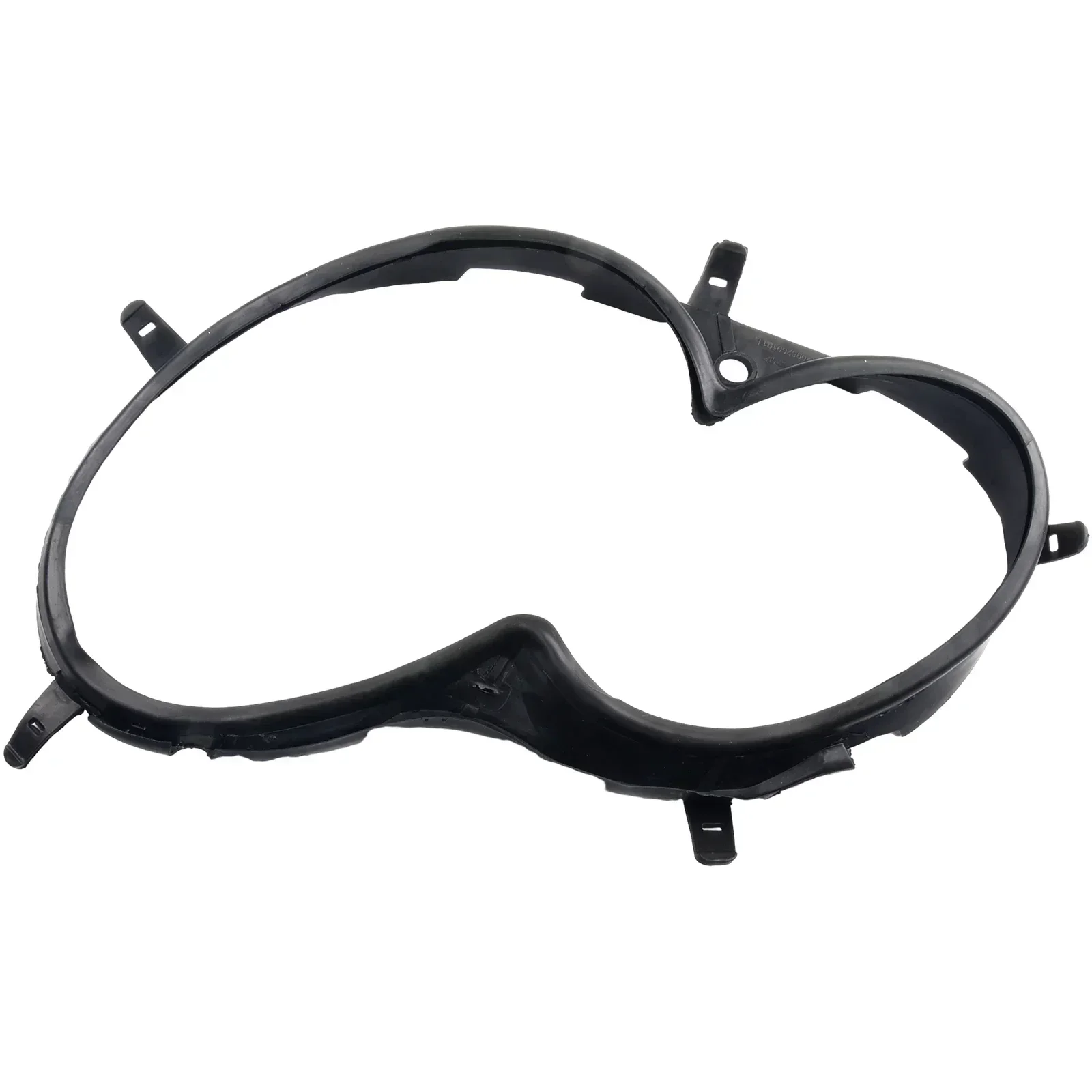 1 Pair Black Plastic Left Right Headlight Headlamp Gasket For Mercedes W209 CLK 2003-2009 2098260191 2098260291
