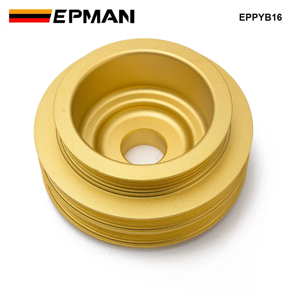 Light Weight Crank Underdrive Engine Pulley Gold EPPYB16 For HONDA CIVIC 92-00 B16 Z0132 B16A B18C