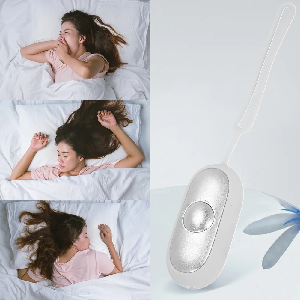 Handheld Micro-Current Instrument Focus Attention Lightweight Sleeping Device Anxiety Pressure Relief for Insomnia Brain Massage