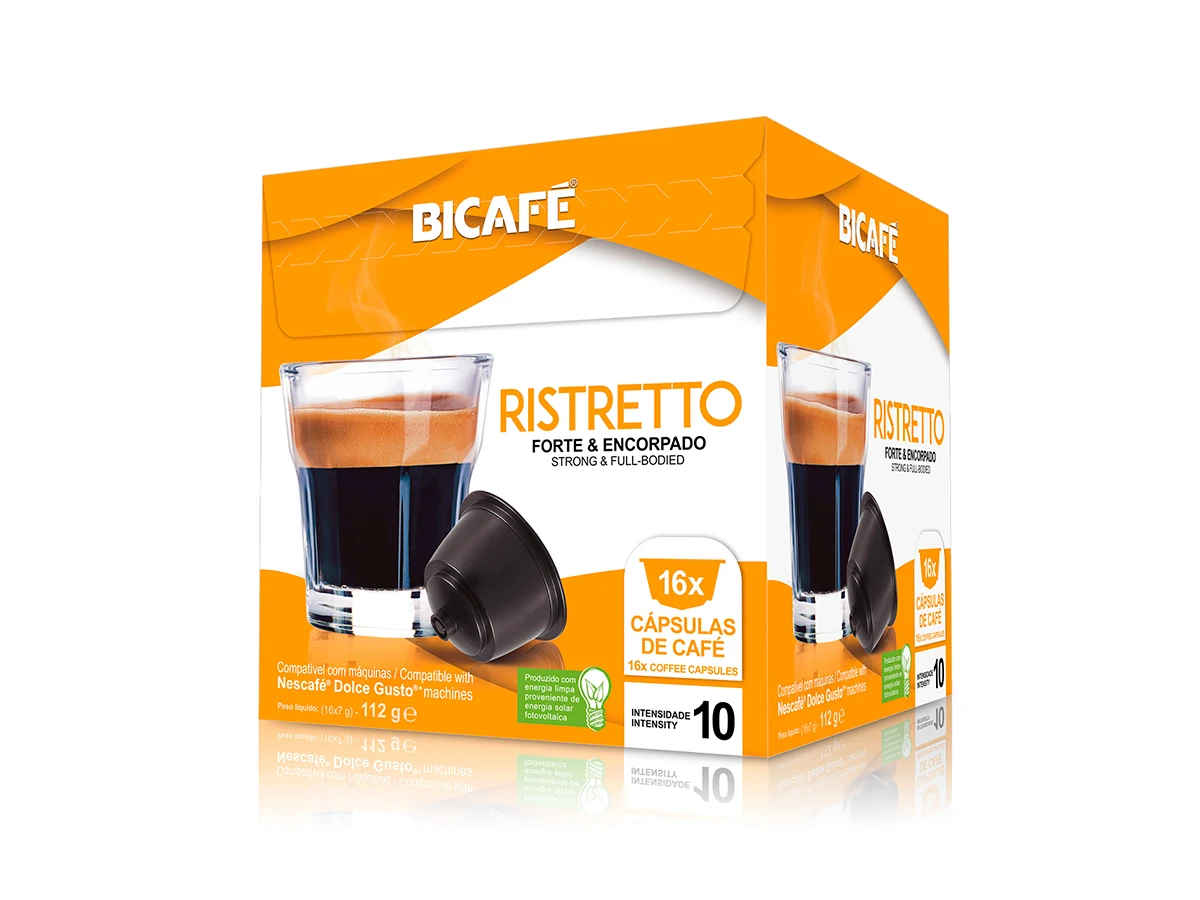 Cápsula De Café Ristretto Para Máquinas Dolce Gusto*
