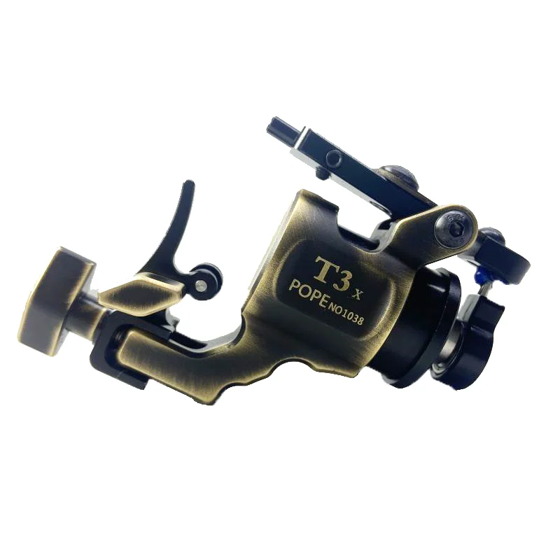 POPEIRONS Brand Rotary T3x Tattoo machine Adjustable Stroke 2025