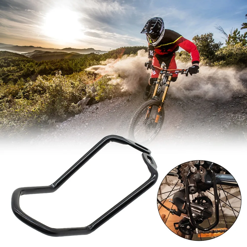 

Guard Protector Coverlack Bicycle Rear Derailleur Hanger Chain Gear Mountain Cycling Iron Frame Transmission Protection