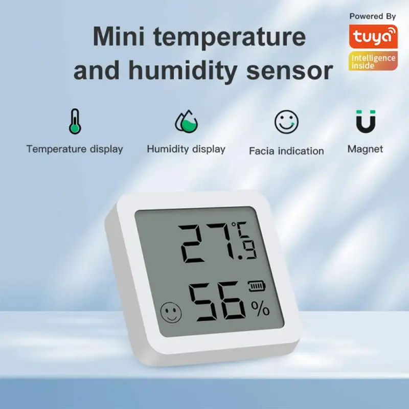 

Bluetooth Thermohygrometer Stylish Portable Advanced Intelligent Accurate Wireless Thermohygrometer Home Detector Durable