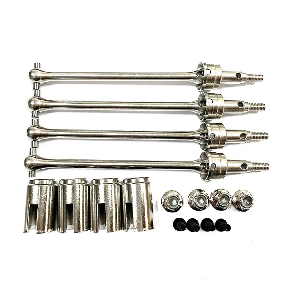 

Стальной шарнир, Универсальный приводной шарнир для 1/10 ARRMA SENTON 3S, запчасти для радиоуправляемого автомобиля, аксессуары для радиоуправляемых автомобилей, запасные части, серебристый