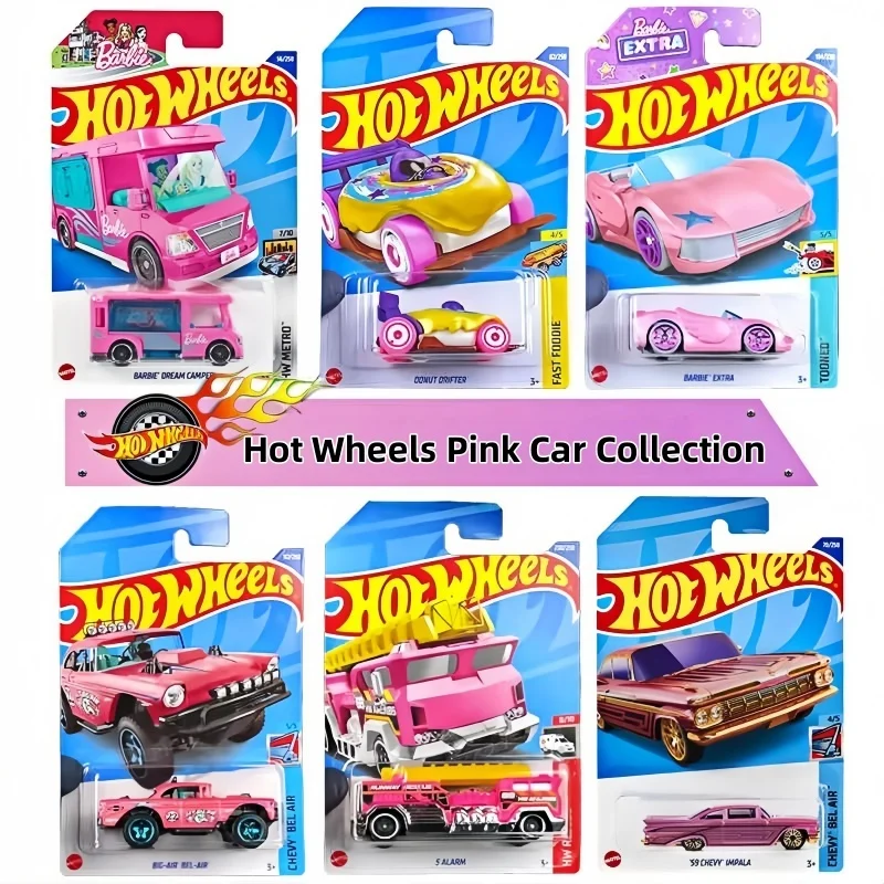 Mattel hot wheels carro esportivo quente em rosa menina sonho rv donut ...