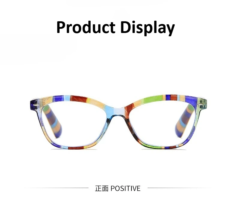 Reading Glasses Women – Lightweight Rectangle Plastic Frame With Anti-Reflective Lenses