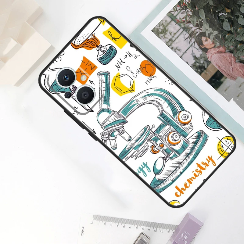 Vintage Chemistry Laboratory Themed Phone Case Cover
