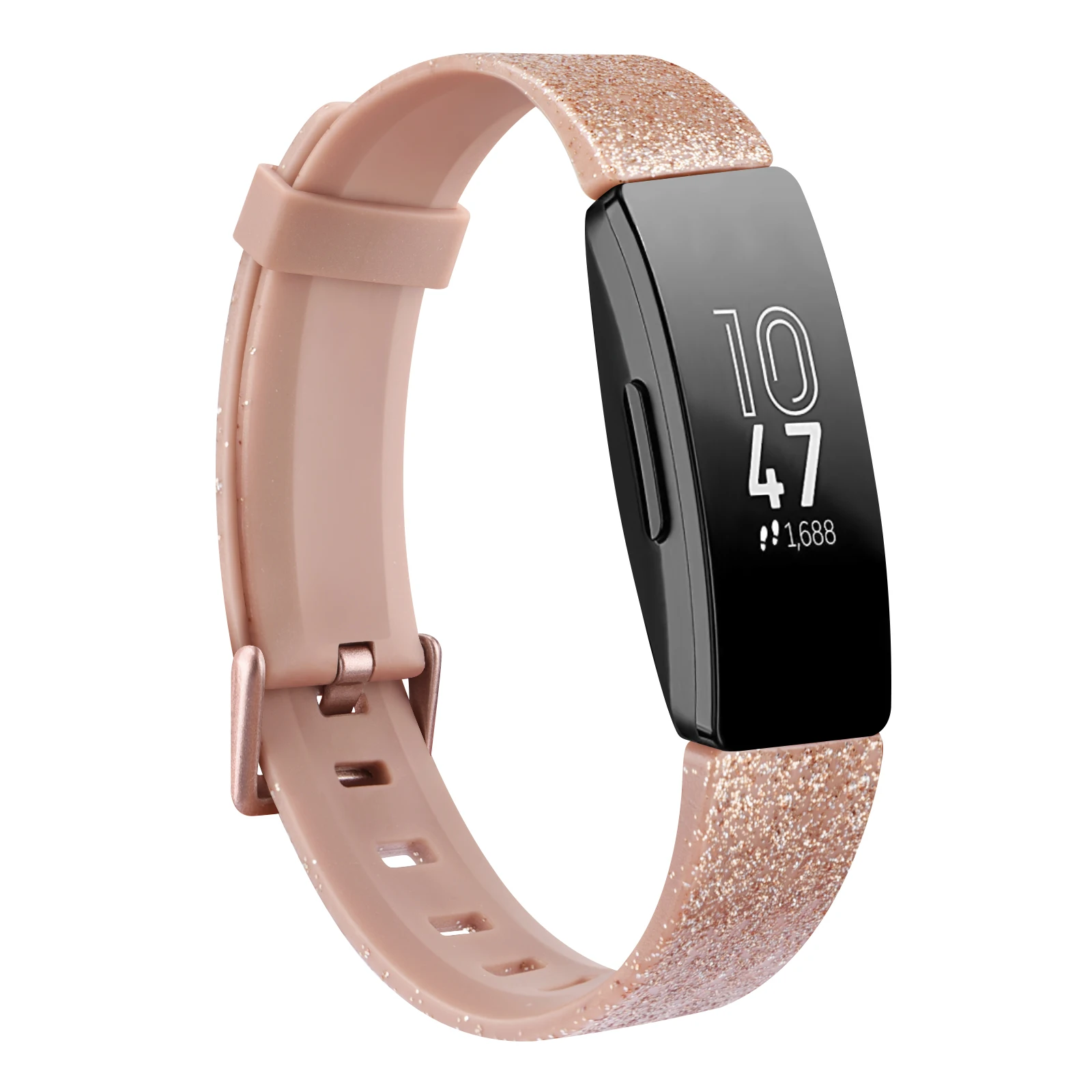 Silicone Strap Bracelet for Fitbit Inspire - Smartwatch Accessory Wristband