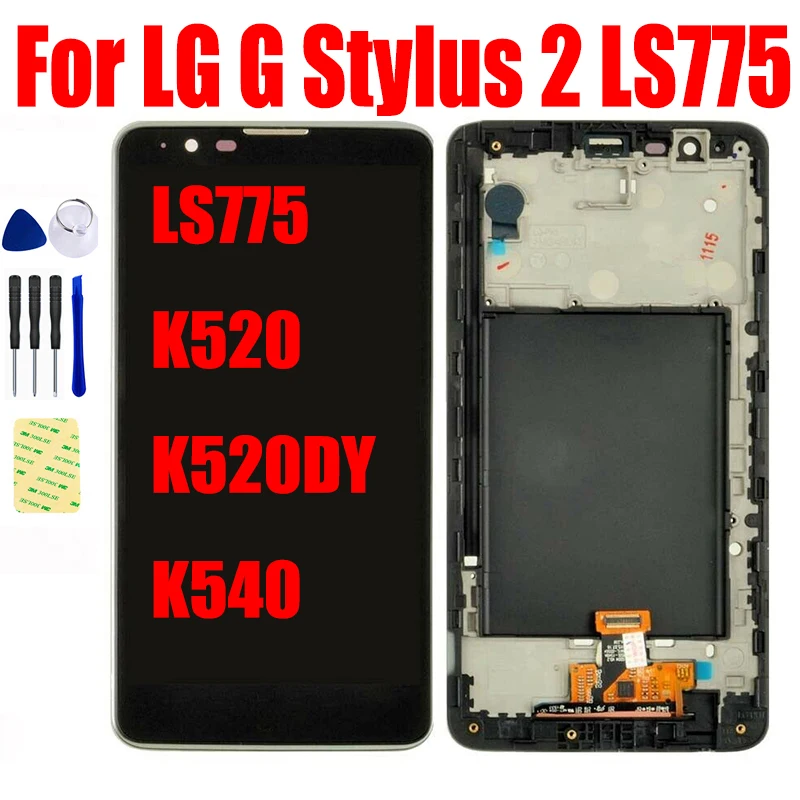 

ЖК-дисплей 6,55 дюйма для LG K51S, панель Pantalla K510 LMK510EMW, искусственный сенсорный экран с дигитайзером, датчик в сборе, рамка