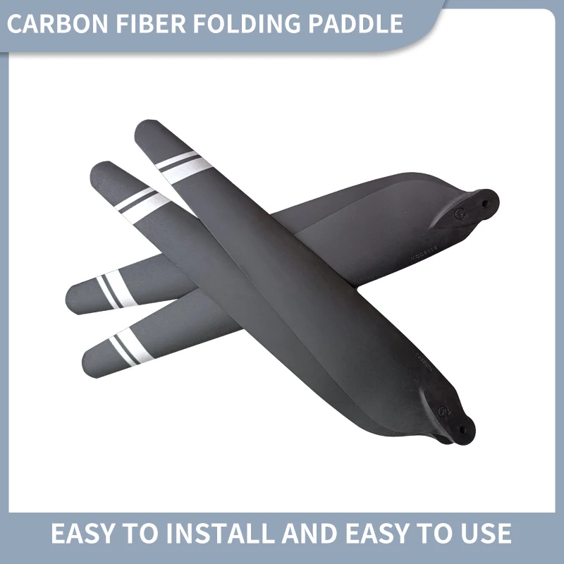 Hélice drone en carbone 28cm 35g pour pulvérisation agricole, détail du moyeu