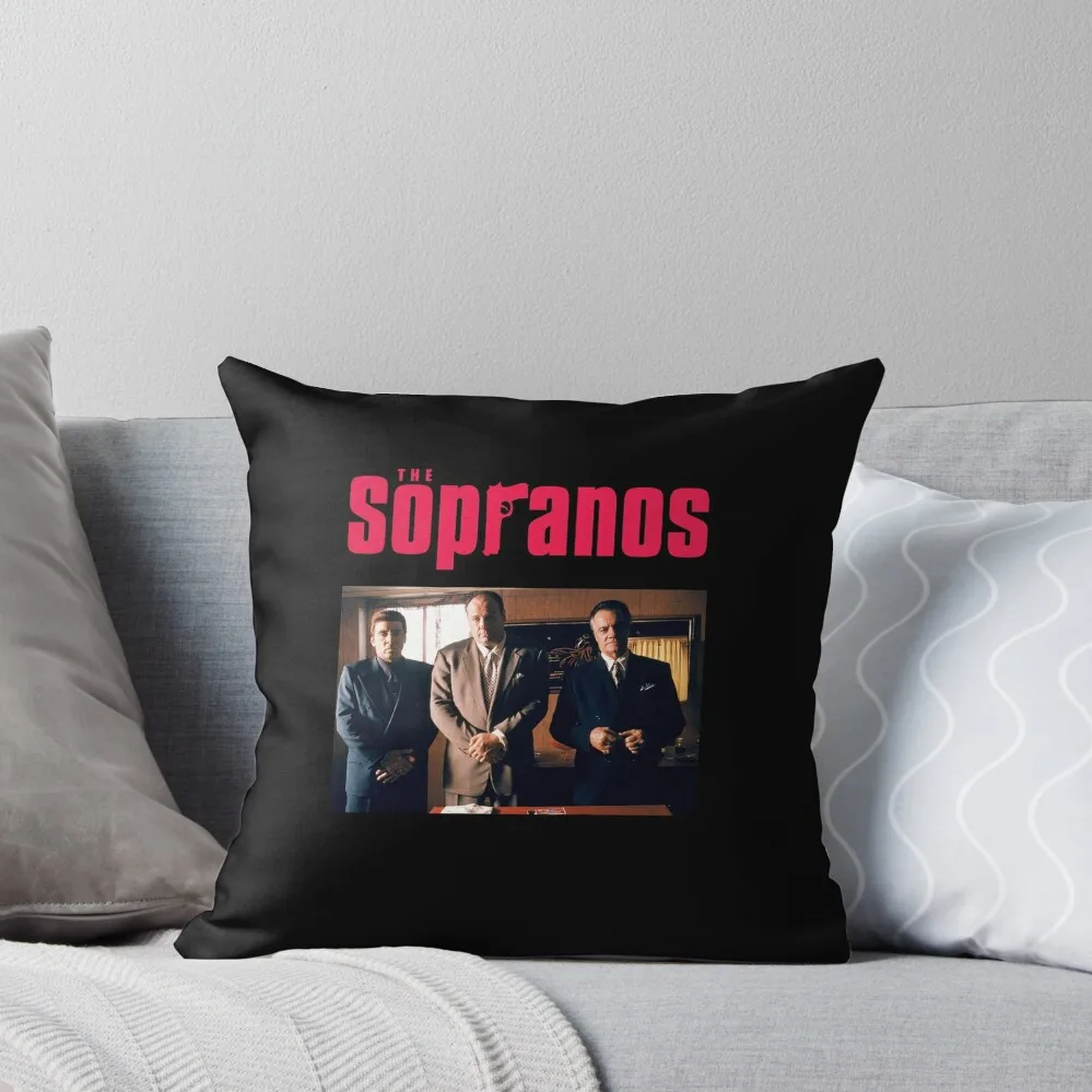 

The Sopranos Vintage Throw Pillow pillow cover christmas luxury sofa pillows christmas pillow case Rectangular Cushion Cover