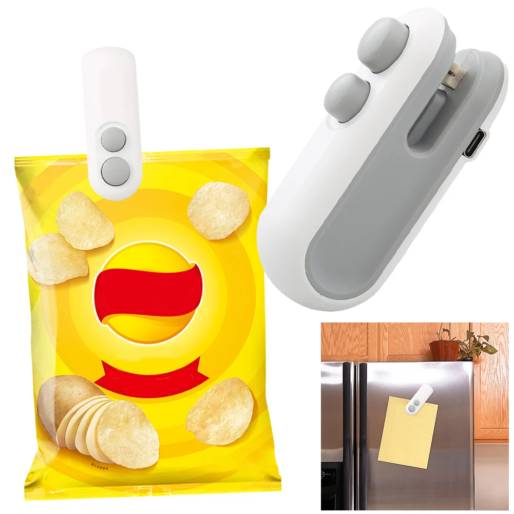 Portable Mini Heat Sealer Machine for Food Packaging