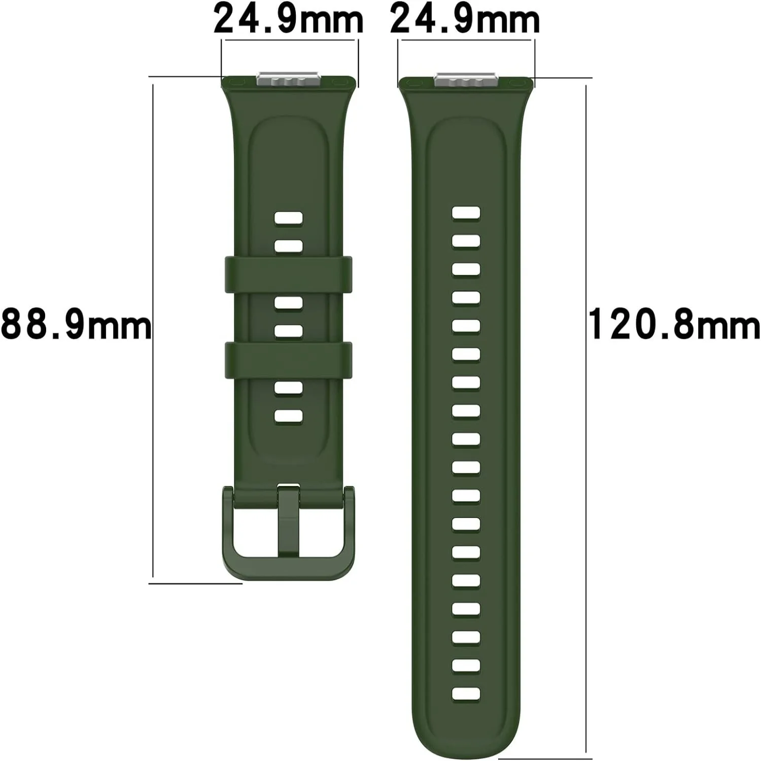 Enhance your watch style and comfort with premium, waterproof, and stylish adjustable silicone bands-perfect for active indivi