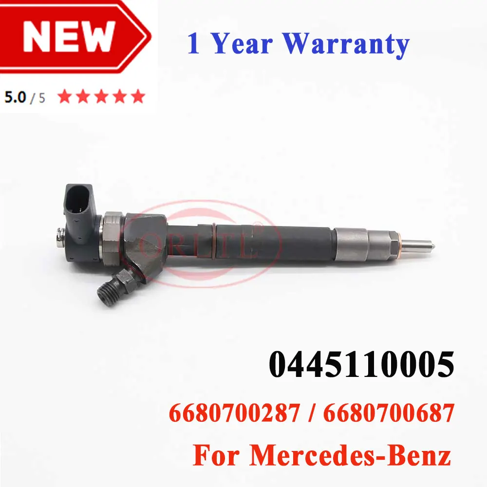 

0445110015 Diesel Injector 0445110005 0445110014 Fuel Injection 0445110100 0986435005 For Mercedes Benz 6680700287 6680700687