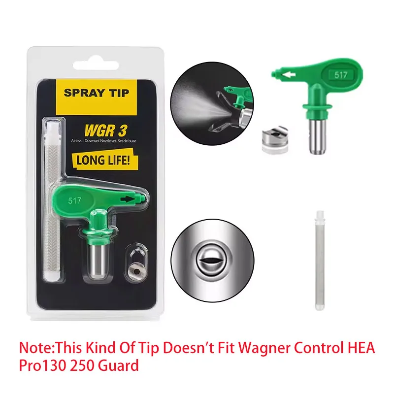 Airless Spray Tip Nozzle with Gun Filter
