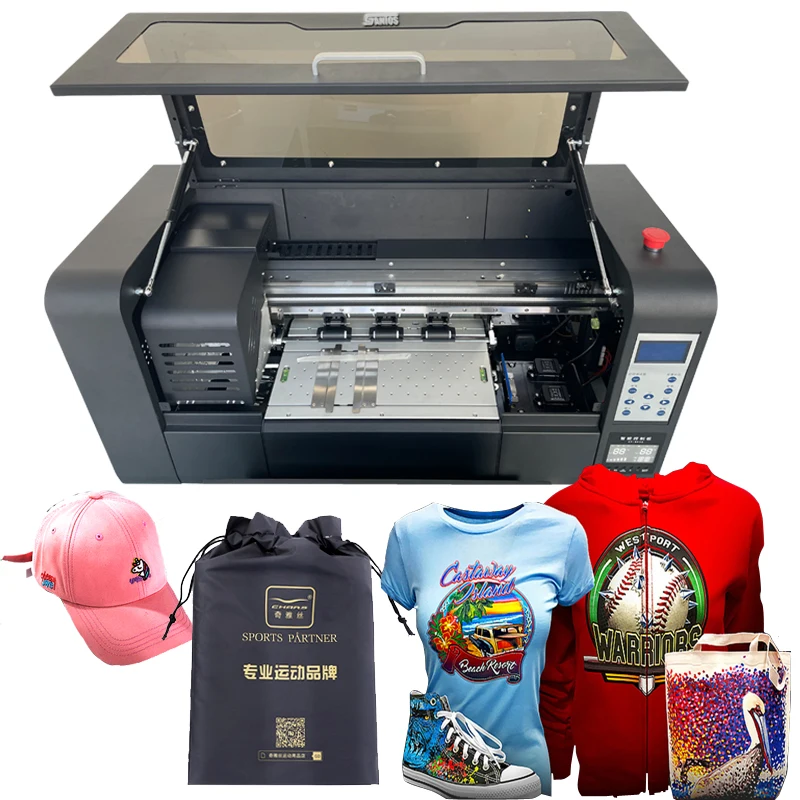 

2022 Heat Transfer powder shaking dtf film printer direct to T shirt fabric printer dtf roll to roll