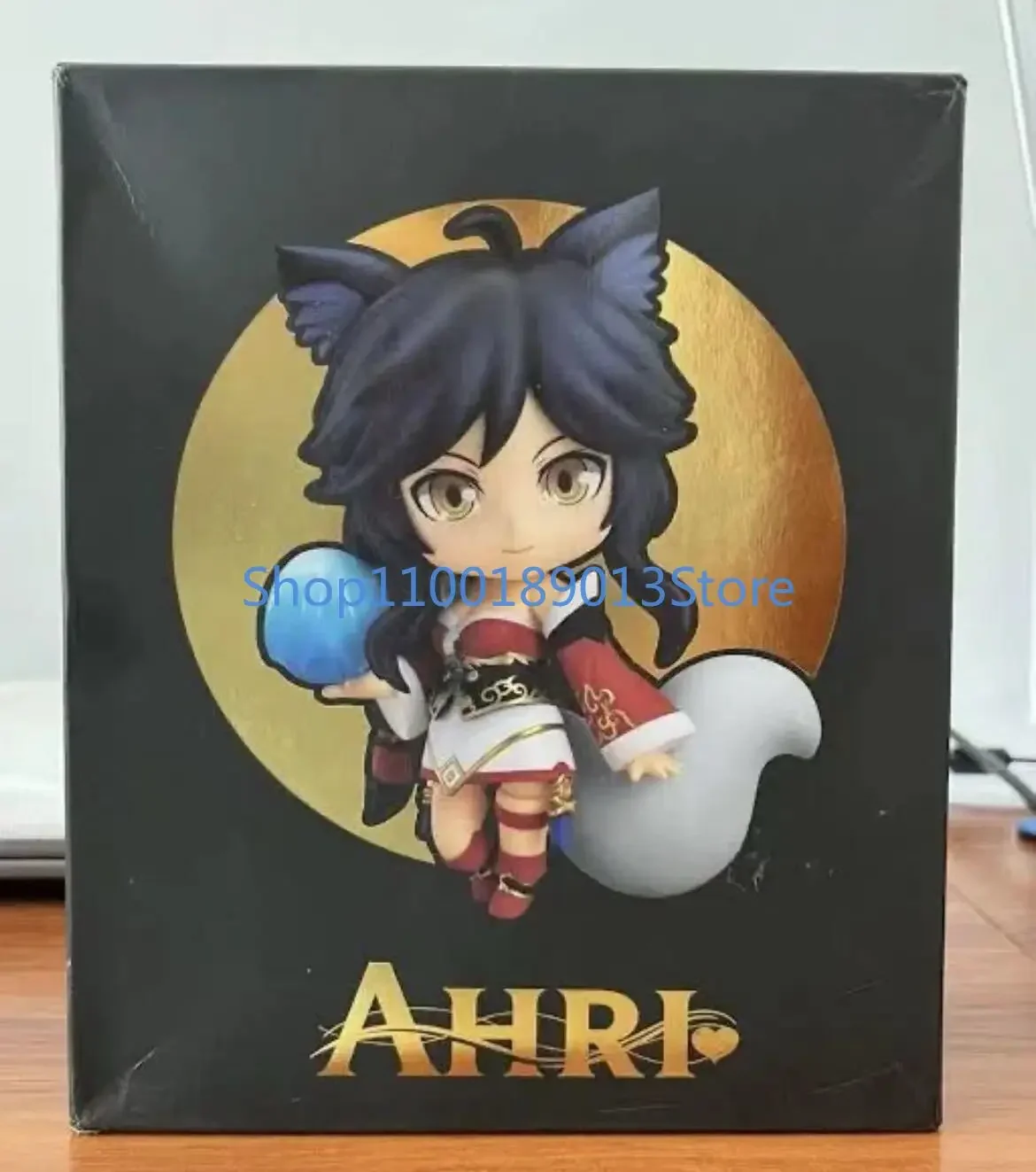 Stock 100% Original GSC 411 Ahri LOL 10cm PVC Anime