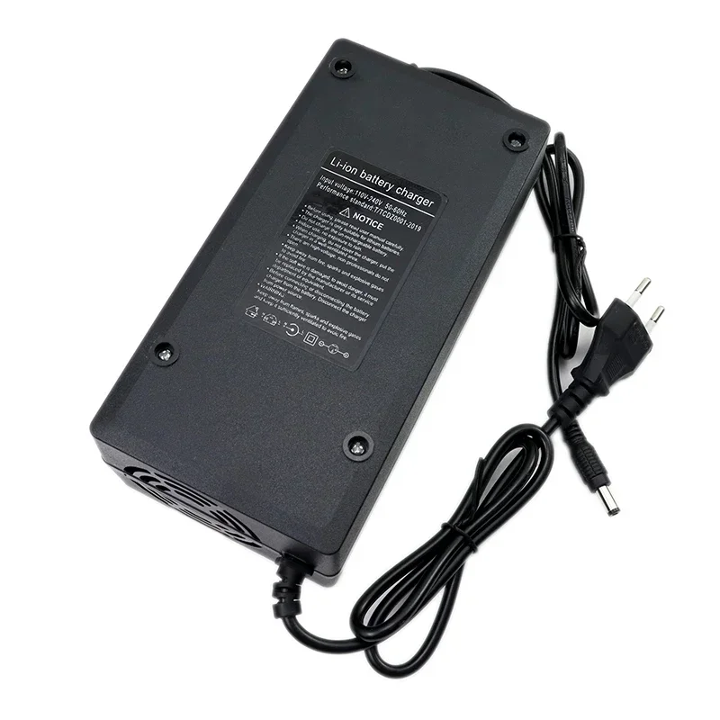 리튬 이온 배터리 팩 지능형 충전기, 면세, 60V, 67.2V, 2A, 3A, 5A, 16S, 60V