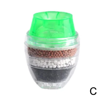 เครื่องกรองน้ำประปา6ชั้นเครื่องกรองน้ำประปาหินที่ใช้ในการแพทย์หัวฉีดถ่านมะพร้าวสำหรับก๊อกน้ำเครื่องผสมน้ำหอมห้องครัวห้องน้ำ K2B3 7