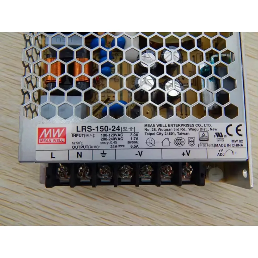 Mean Well LRS-150 시리즈 단일 출력 스위칭 전원 공급 장치, 150W, 12V, 15V, 24V, 36V, 48V