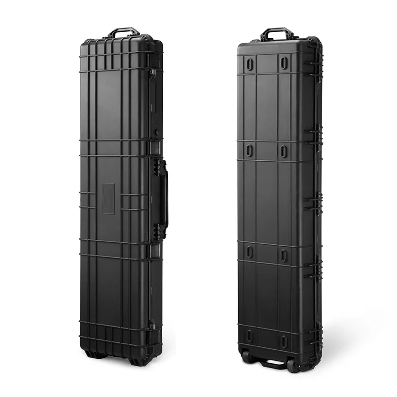 long Instrument Protection Box Safety Gun Storage Portable Plastic Equipment Anti-collision Moisture-proof Waterproof foam Case 6